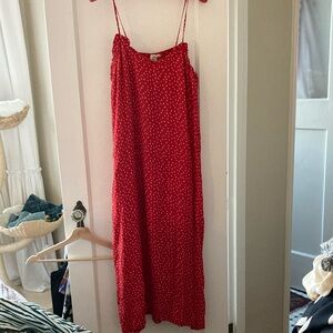 Polka Dot Anthropologie X Seen Worn Kept dress